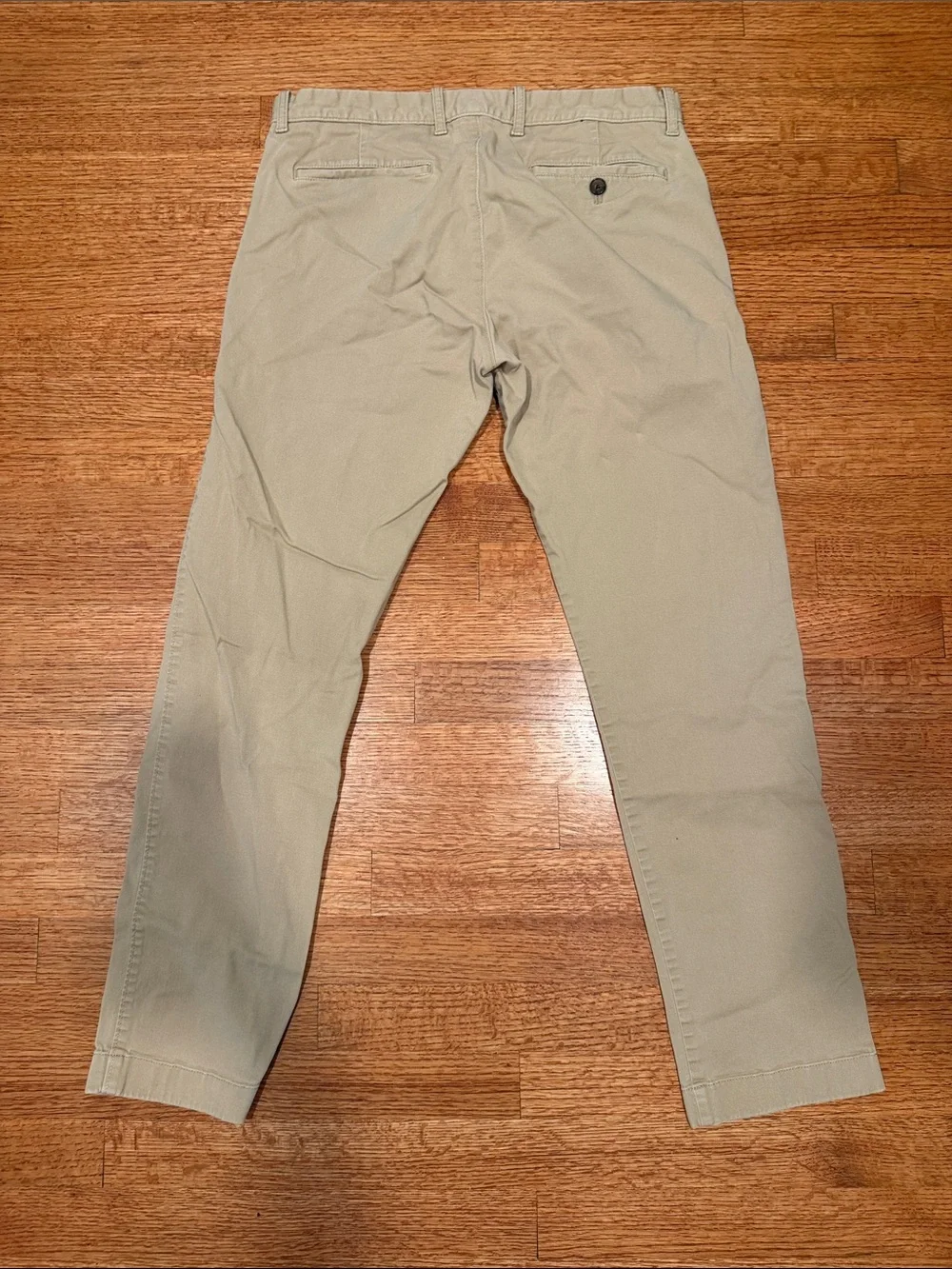 J. Crew Straight Leg Chino Pants in Tan